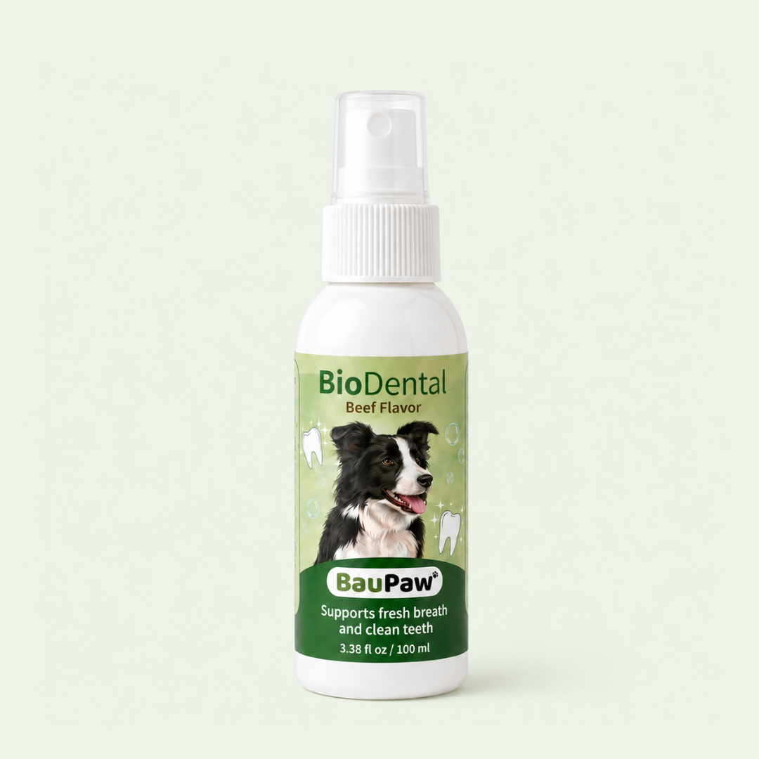 BauPaw™ Dental Spray – Eliminates the Bacteria That Cause Tartar & Bad Breath in Dogs
