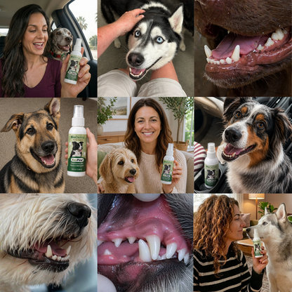 BauPaw™ Dental Spray – Eliminates the Bacteria That Cause Tartar & Bad Breath in Dogs